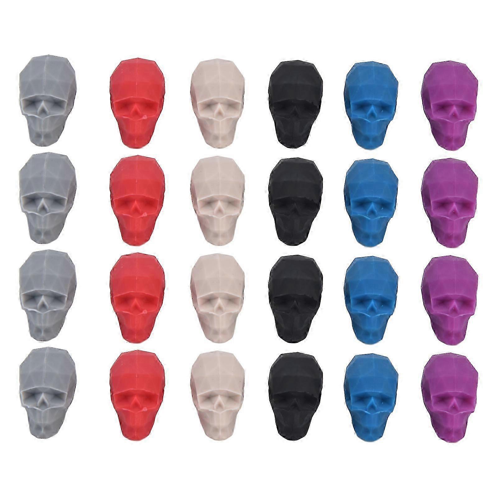 4Set Wine Cup Marker Unique Shape Drinking Glass Tag Silicone Cup Identification Wine Label