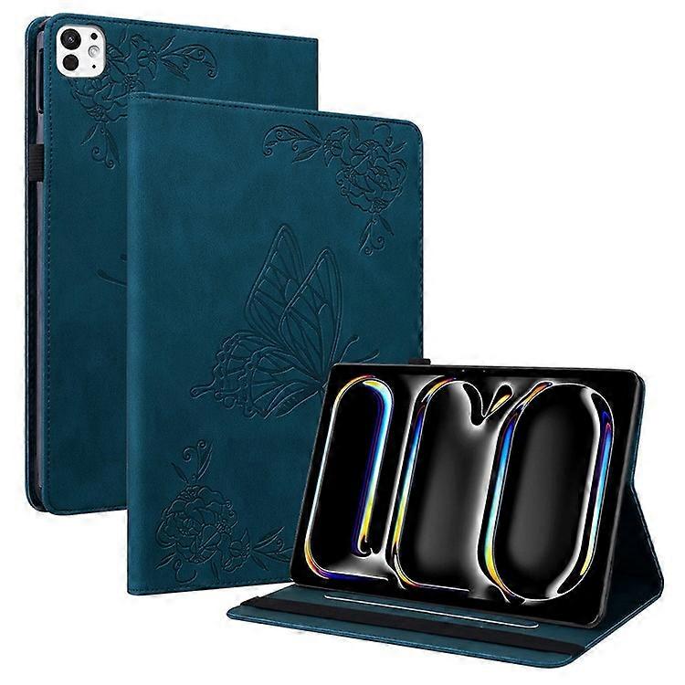 PU Leather Tablet Case Compatible For iPad Pro 11 (2024) Anti-Scratch Card Slots Flip Tablet Cover