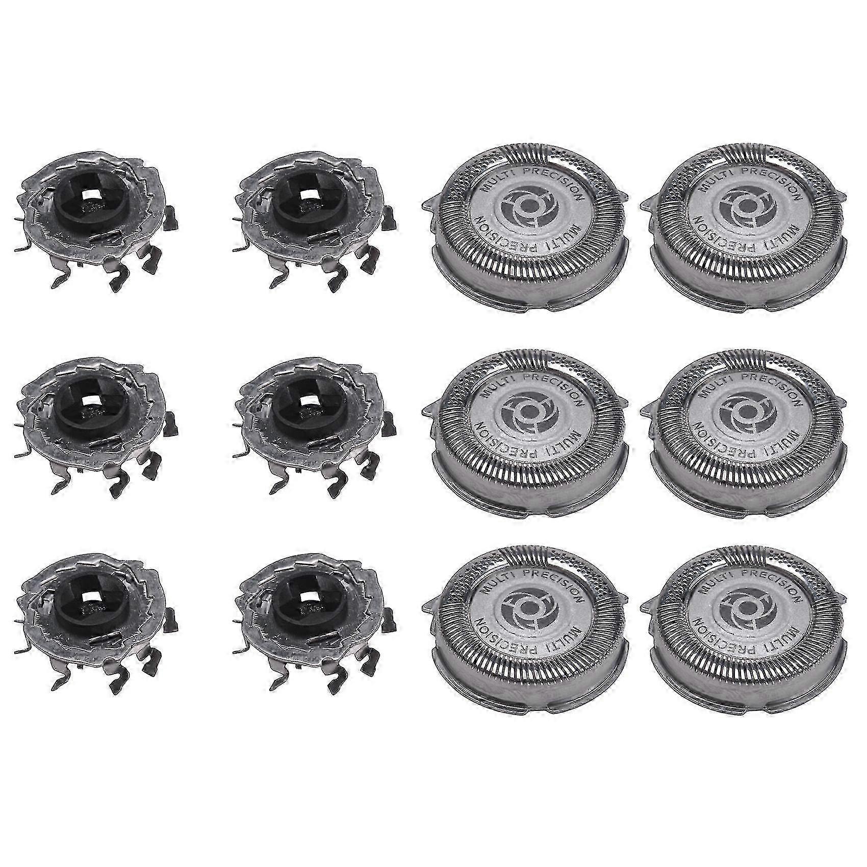 6-Pack Replacement Heads for Series 5000 Shavers - Compatible with S5000 Models