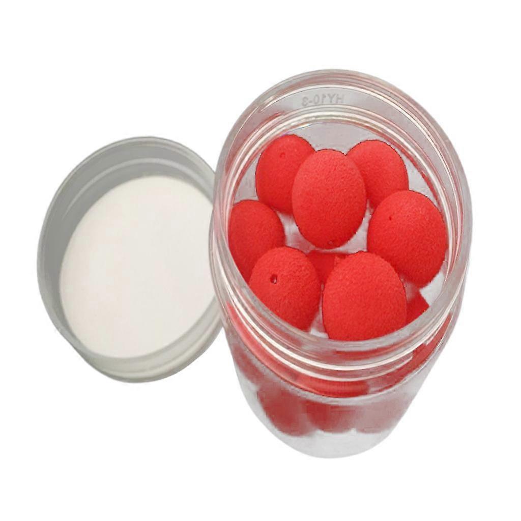 15pcs/box Up Boilies Floating Ball Beads Pellet Orange