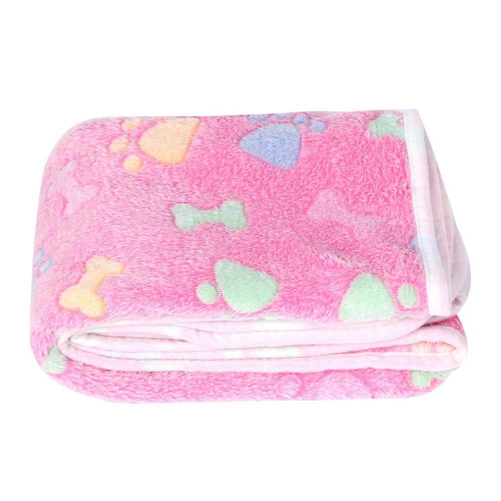 Autumn Winter Cushion: Cozy Blanket with Paw Bone Design