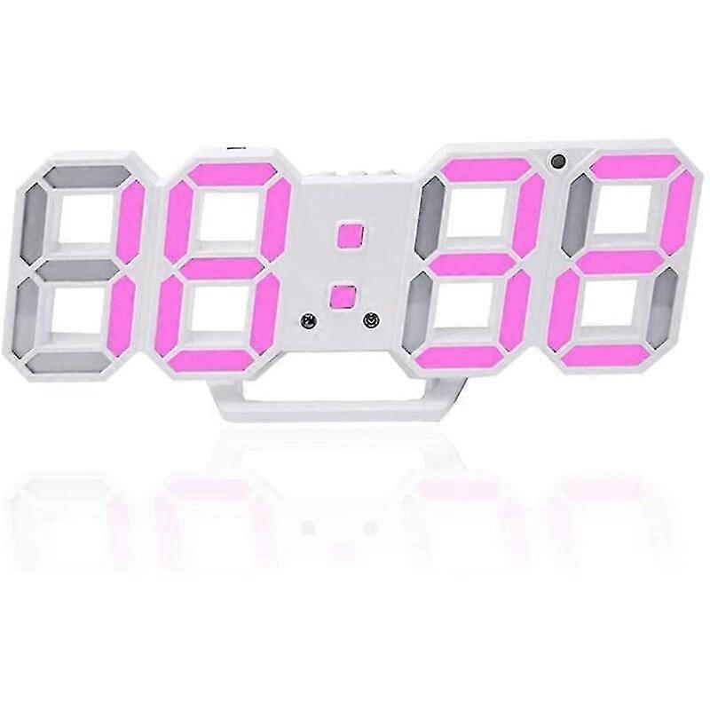 Digital Alarm Clock,wall Led Number Time Clock ,led Electron