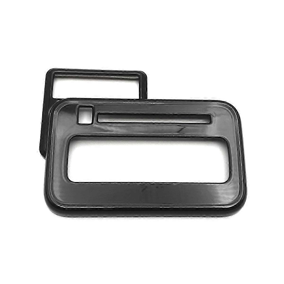 con Car Gear Frame Sequin Patch Gear Frame Car Modification Trim Decor Sticker for 22 23 Sienta Hybrid