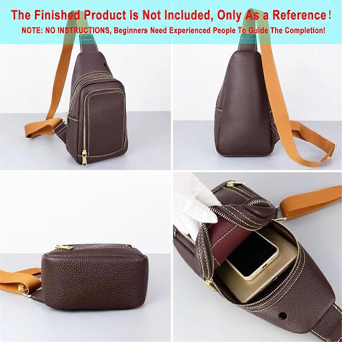 Acrylic Leather Templates for Capacity Crossbody Backpack,-863