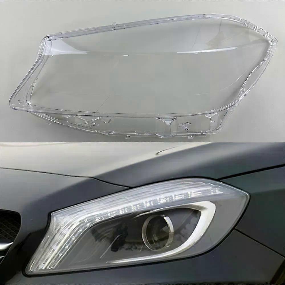 Για Mercedes-Benz A-Class W176 A180 A200 A260 A45 AMG 2012-2016 Προβολείς Διαφανή Αμπαζούρ Φως λαμπτήρα Φακός Γυάλινο κέλυφος