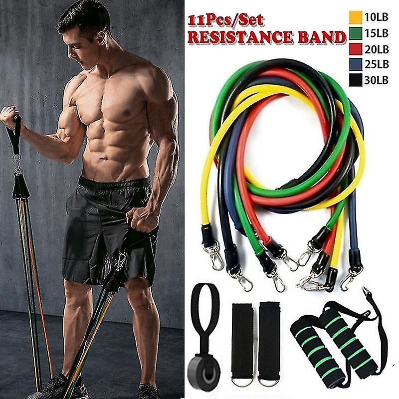 Yoga Exercise Stretched Bands Elastic Training