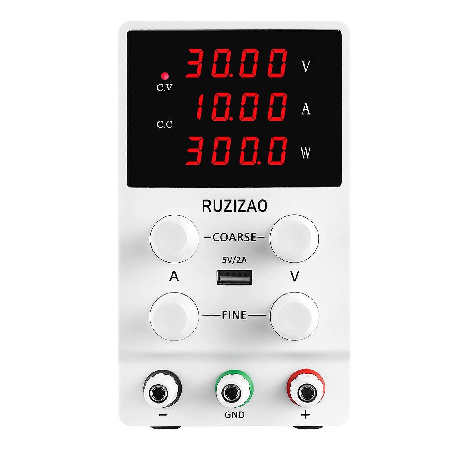 SPS3010 0-30V 0-10A Einstellbares DC-Netzteil Stabilisator LCD-Display USB 5V L