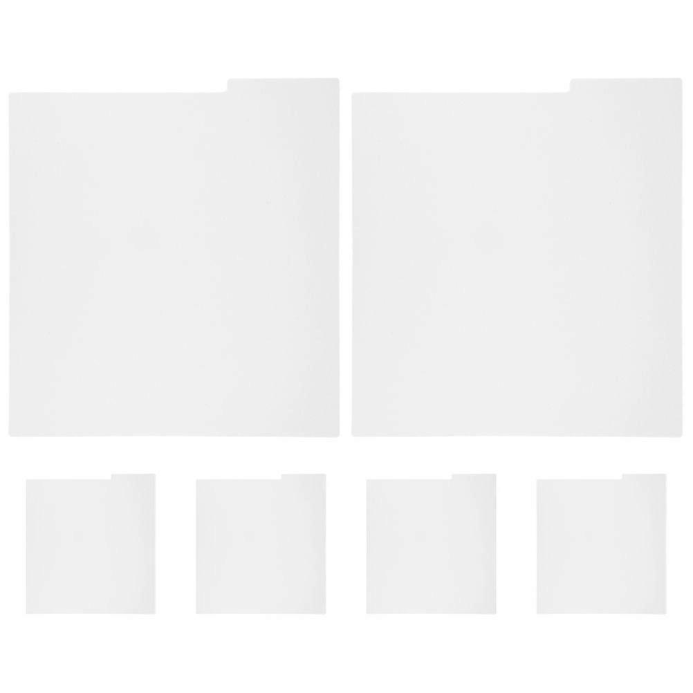 6pcs Record Dividers For Vinyl Album Storage Writable Vinyl Record Separators For Organizing Your Music Collection For Diy Enthusiasts And Music Lover