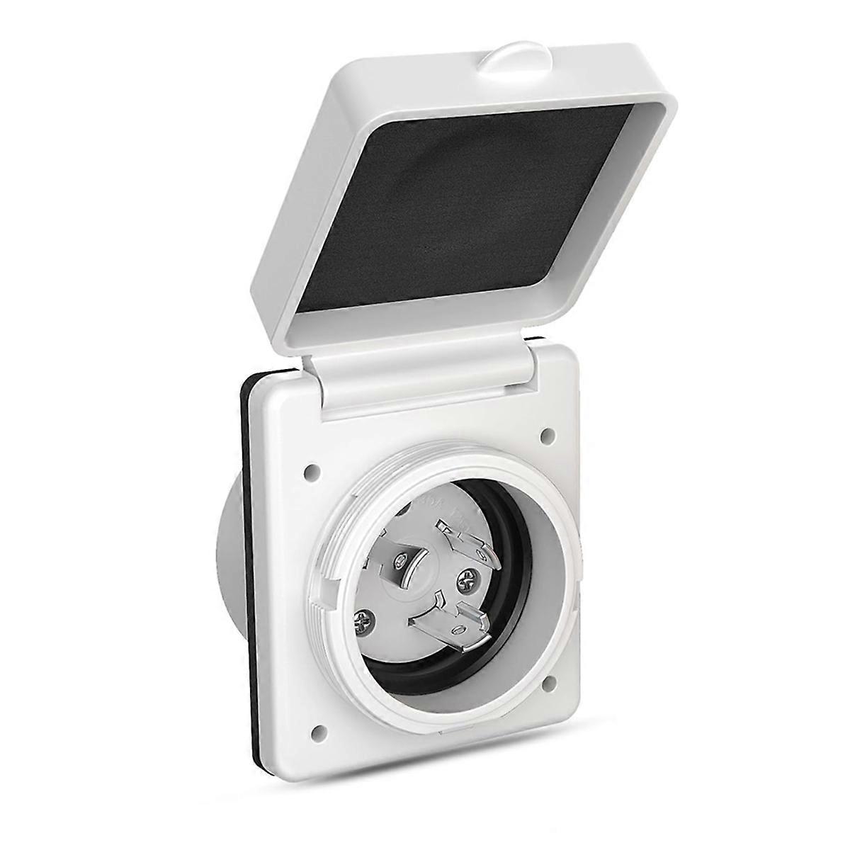 Vstup RV Plug Twist Lock, Prívodná zástrčka pobrežného napájania 125V/250V RV napájacia zásuvka pre námornú loď Traile