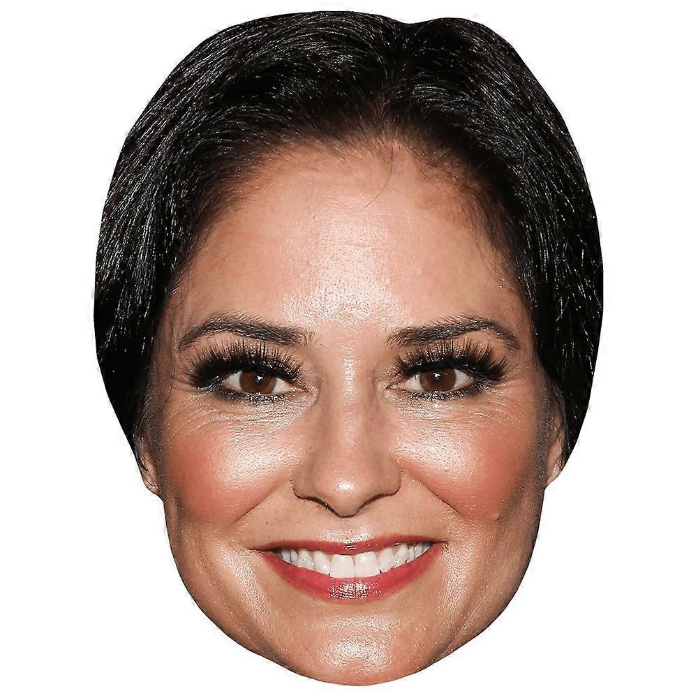 Tanya Memme (Smile) Celebrity Mask, Flat Card Face
