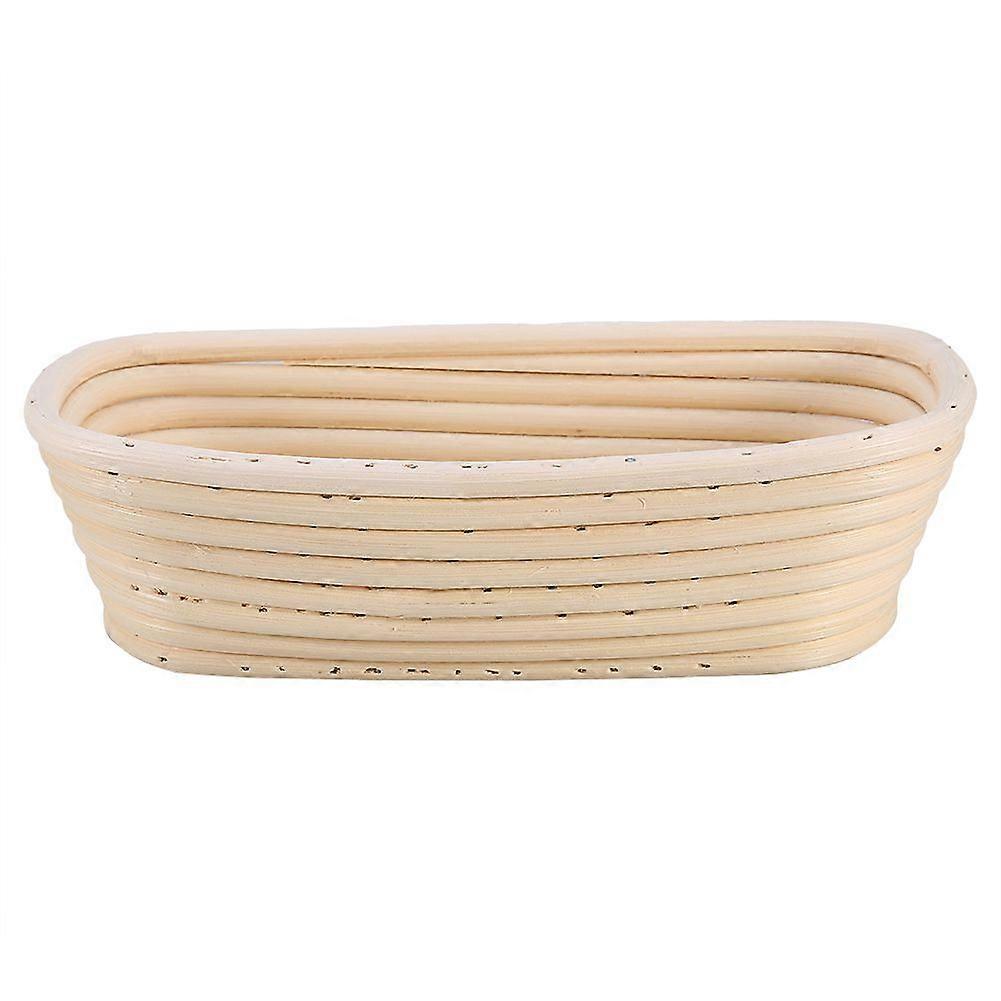 Round Rectangle Banneton Bortform Bread Dough Proofing Rattan Basket Handmade