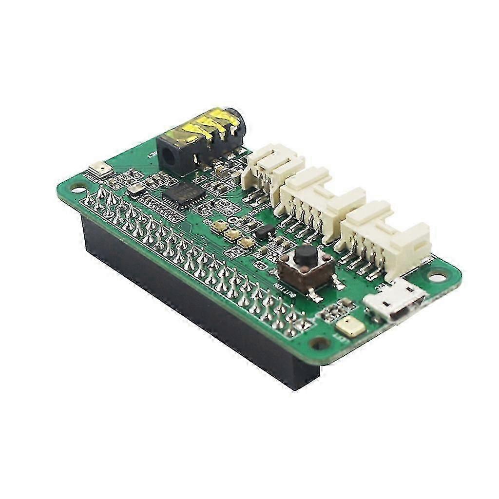 Respeaker 2-mic Pi Hat utvidelseskort for Raspberry Pi 4b/3b+/3b/zero
