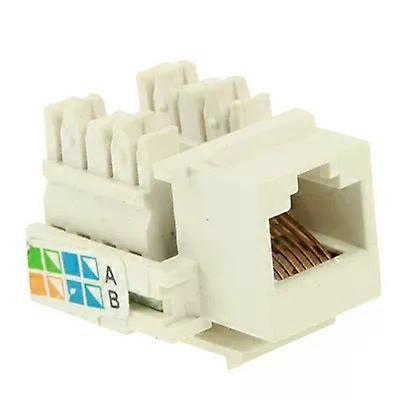 RJ45 Cat5E Networking Jack Module Connector Adapter -