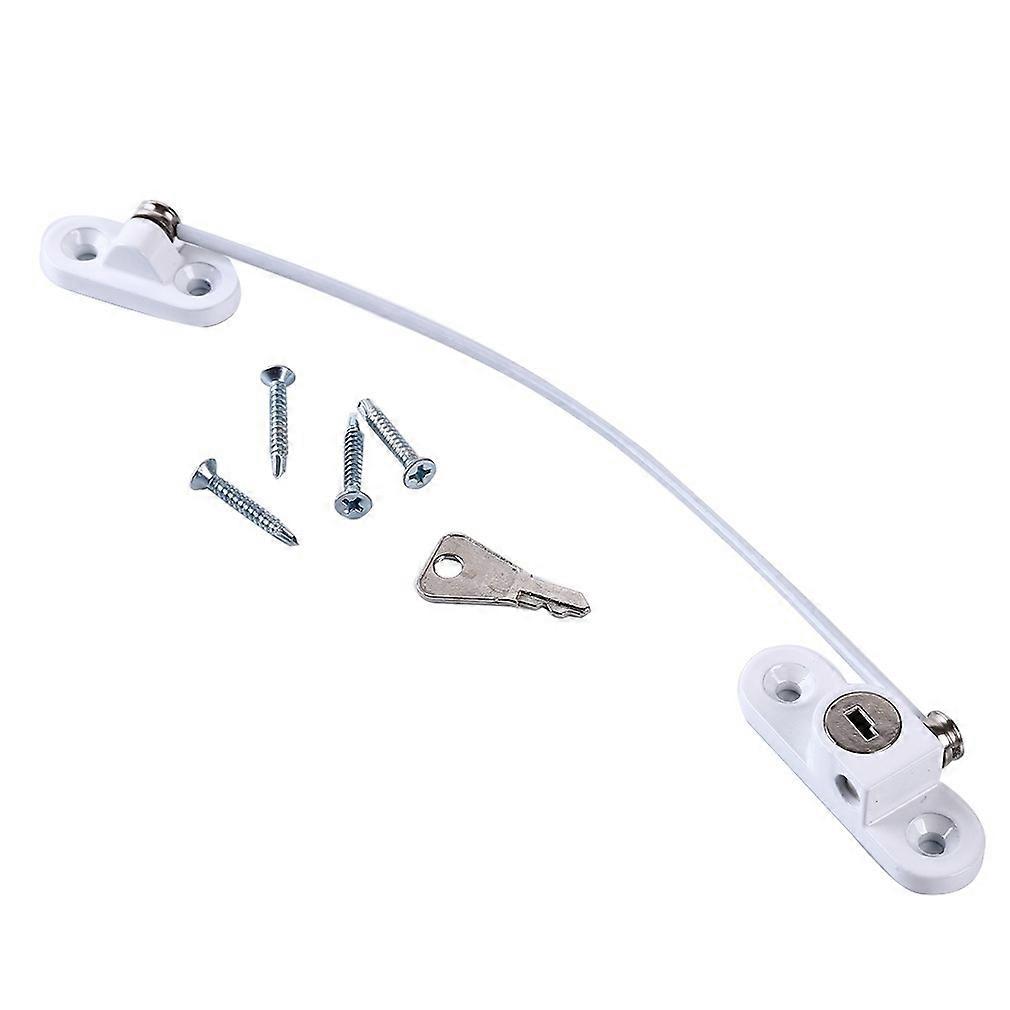 4Pcs Security Window Lock Window Security Door Lock With Key