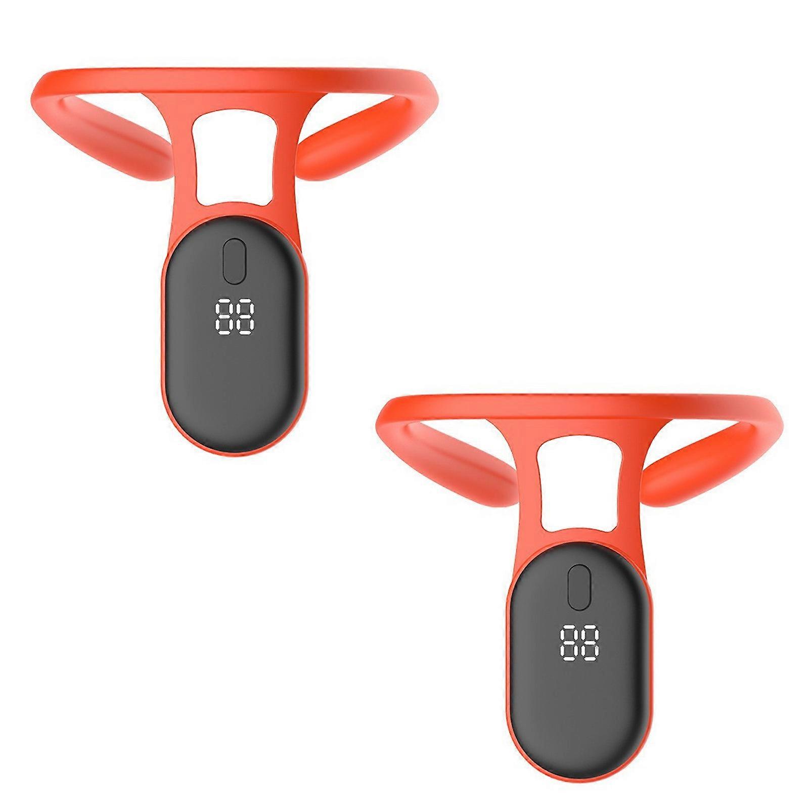 Intelligent Postures Correction Device Electronic Postures Corrector Smarts Sensors Vibrations Reminder Postures Trainer  Orange