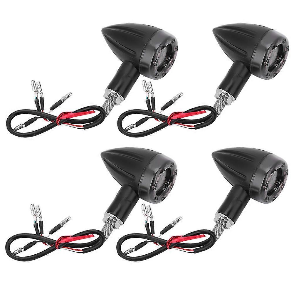 Motorcycle flash indicator, turn signal light, rear lamp, brake lights