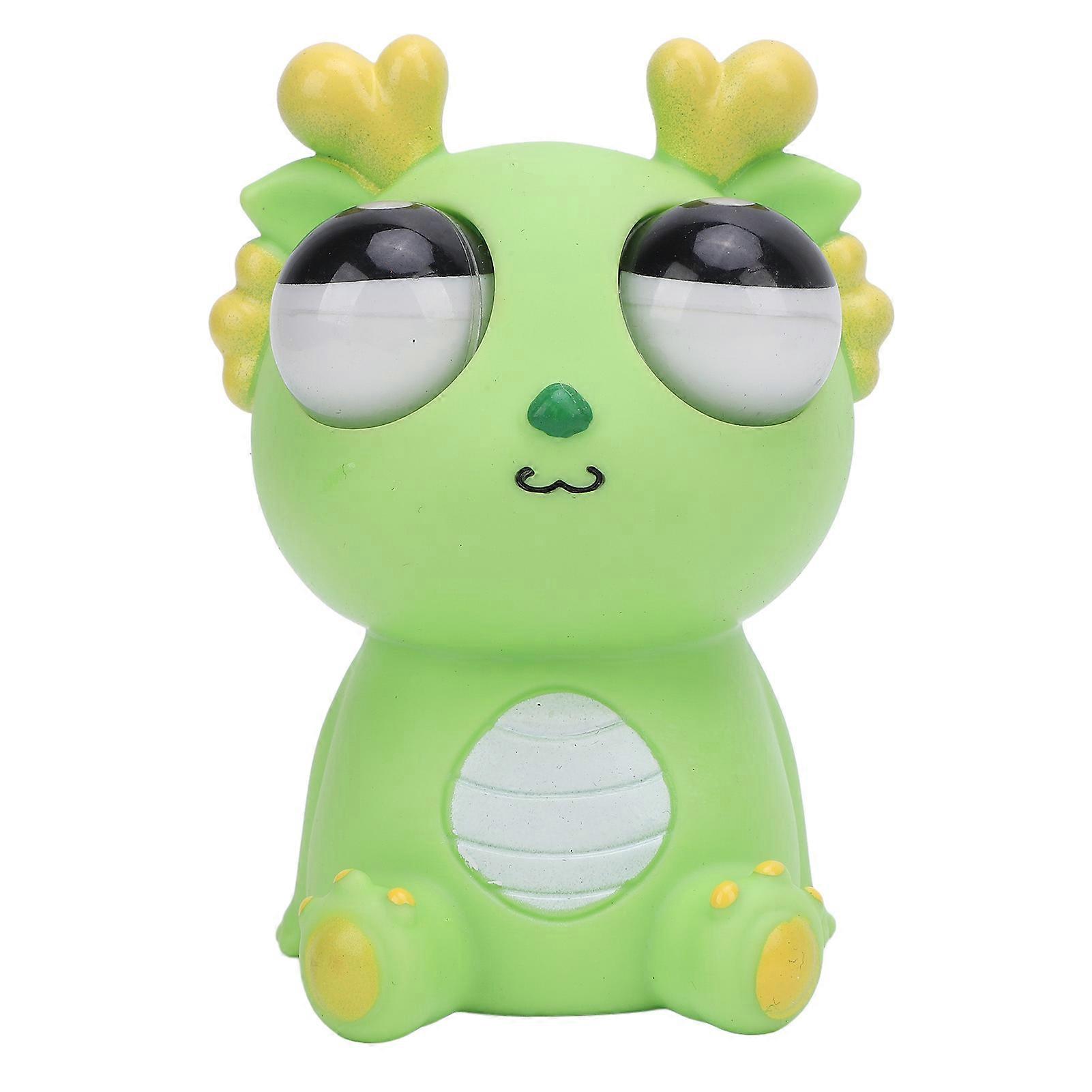 צעצוע עיניים חמוד PVC מצחיק נוח תחושת יד דרקון לסחוט צעצועים להקלה על מתחים למבוגרים מדי יום