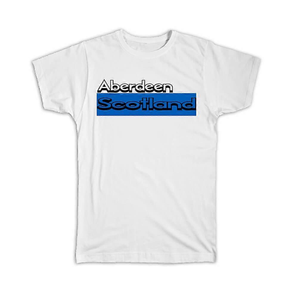 Gift T-Shirt: Aberdeen Scotland Rectangle