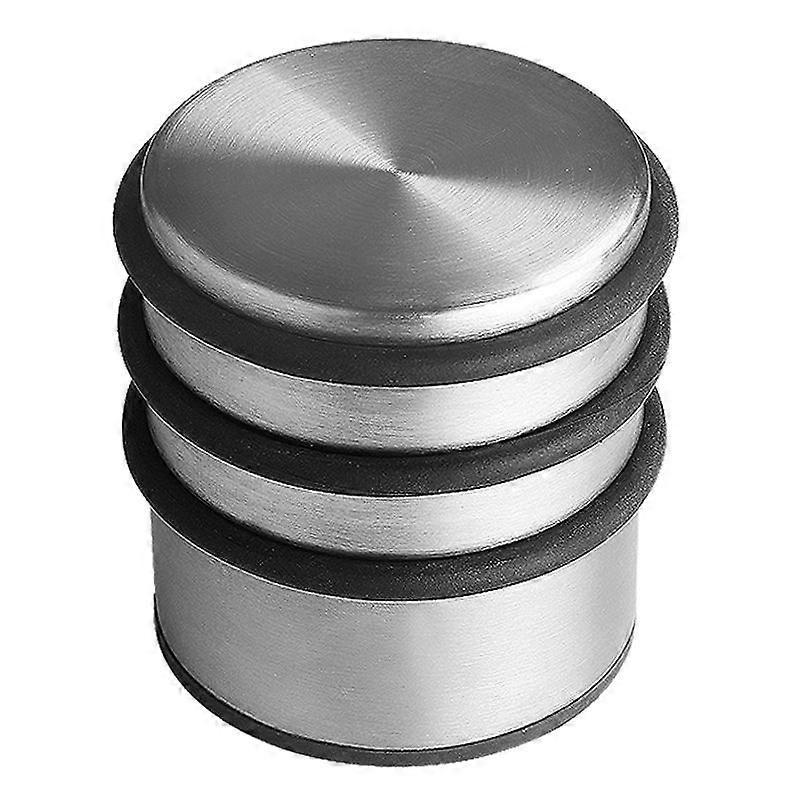 Set of 1 door stoppers - Solid & Practical - in stainless steel