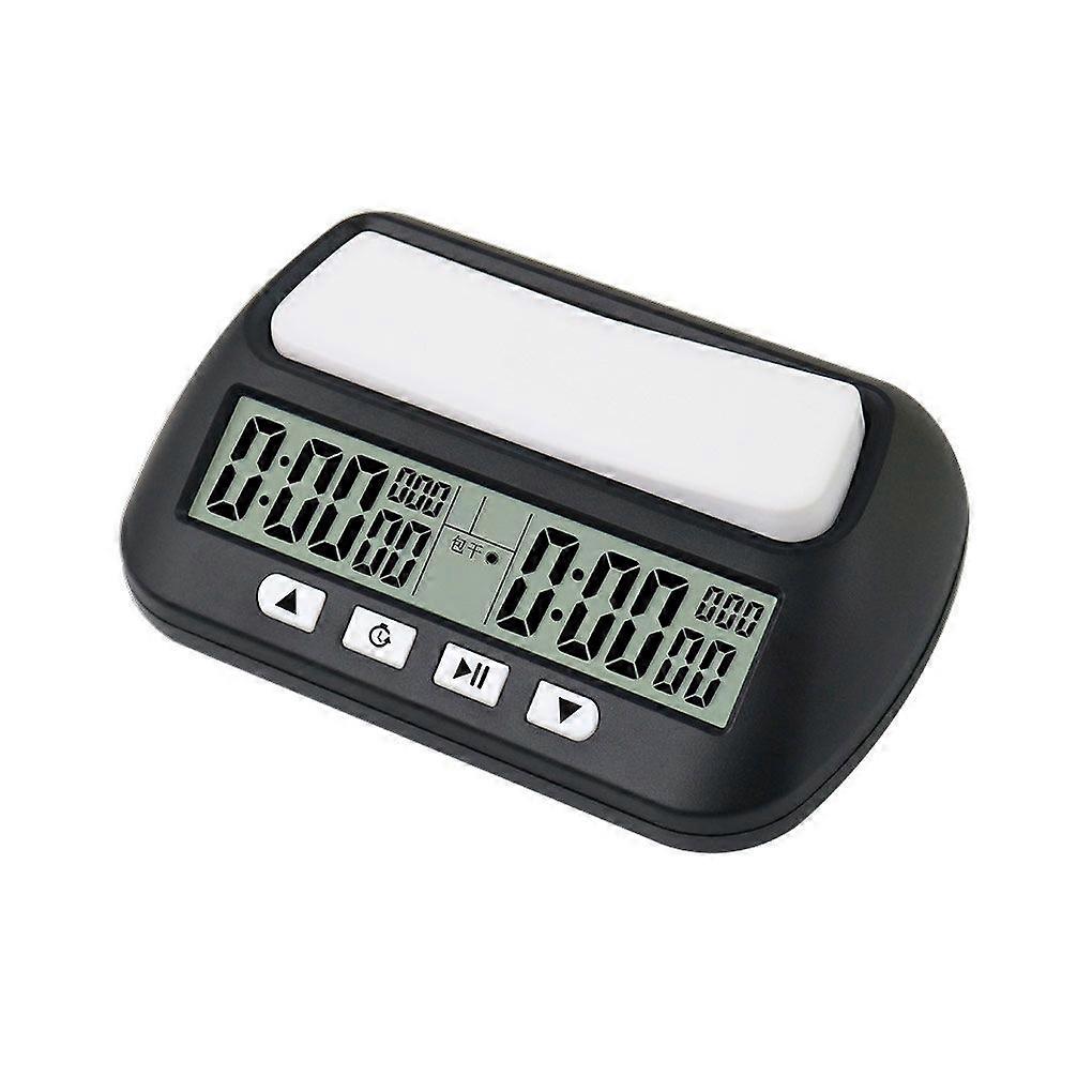 Chess Clock Compact Size Battery-operated Professional Digital Count Up Down Devices Competition Hour Meter Stopwatch Accessory
