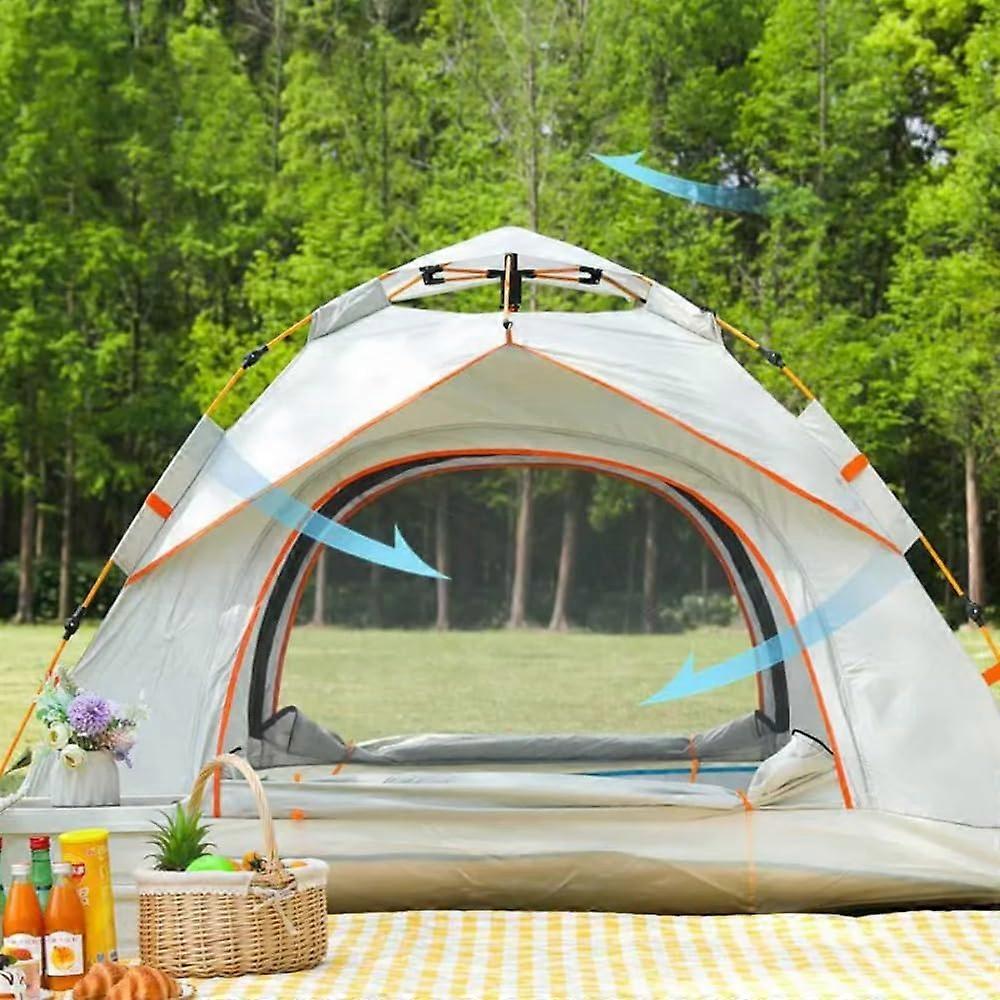 Camping Tent 1 Person, All-Weather Automatic Instant Pop Up Tent,