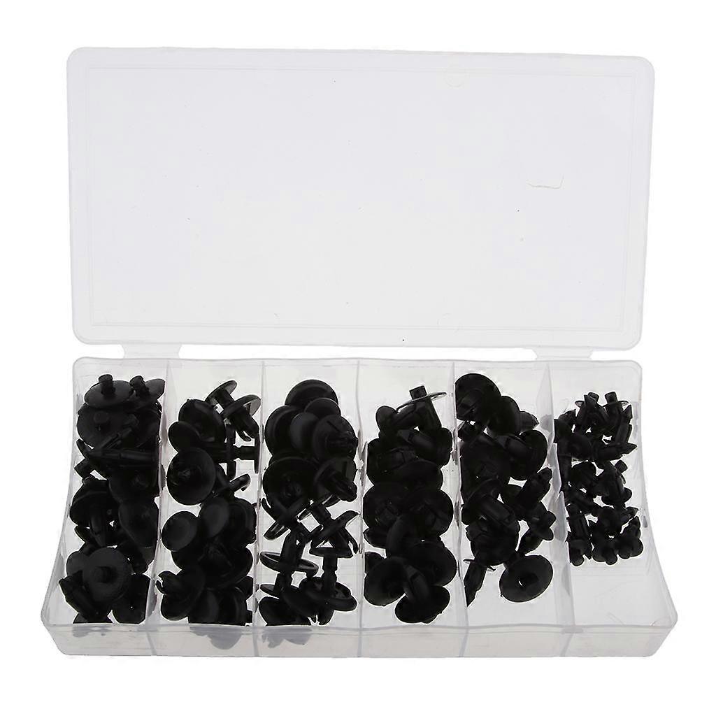 80x Plastic Rivets Push Pin Kit for M6 M7 M8 Fairing Body Motorcycle
