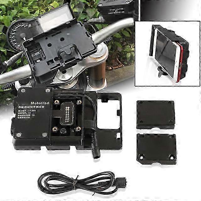 Βάση στήριξης κινητήρα BMW R1200 R1250 GS GS ADV LC, υποστήριξη φόρτισης κινητού τηλεφώνου μέσω USB