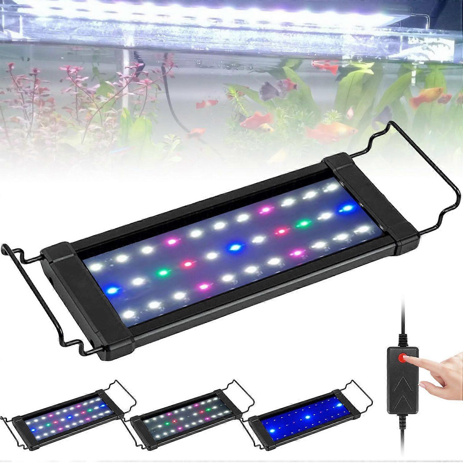 LED aquarium lighting with extendable holder 14W for enhanced brightness and durability