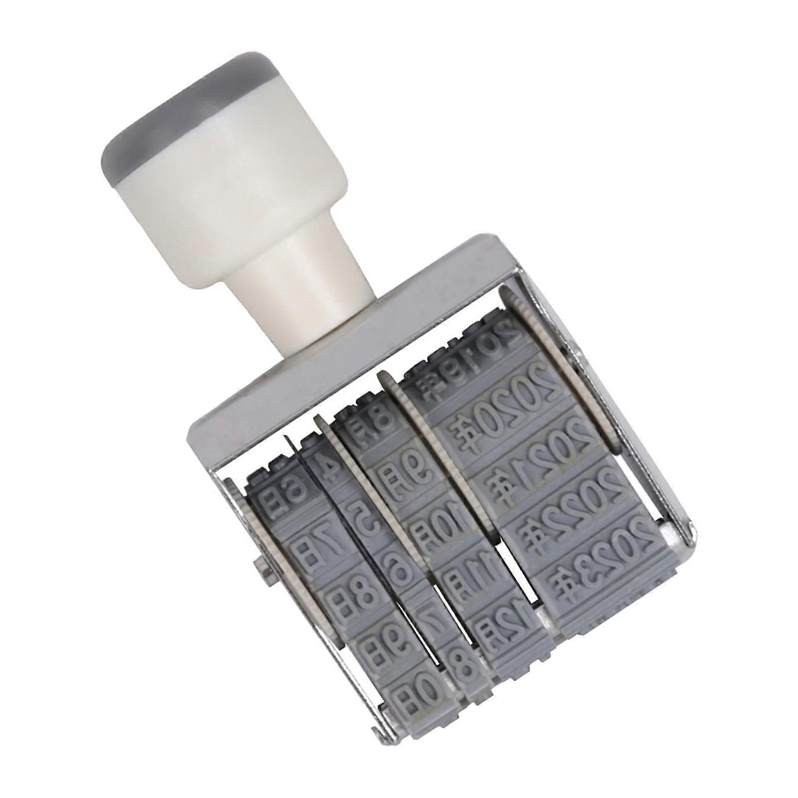 8 digits Roller Stamp Multifunctional Creative Calendar Time for Stationery