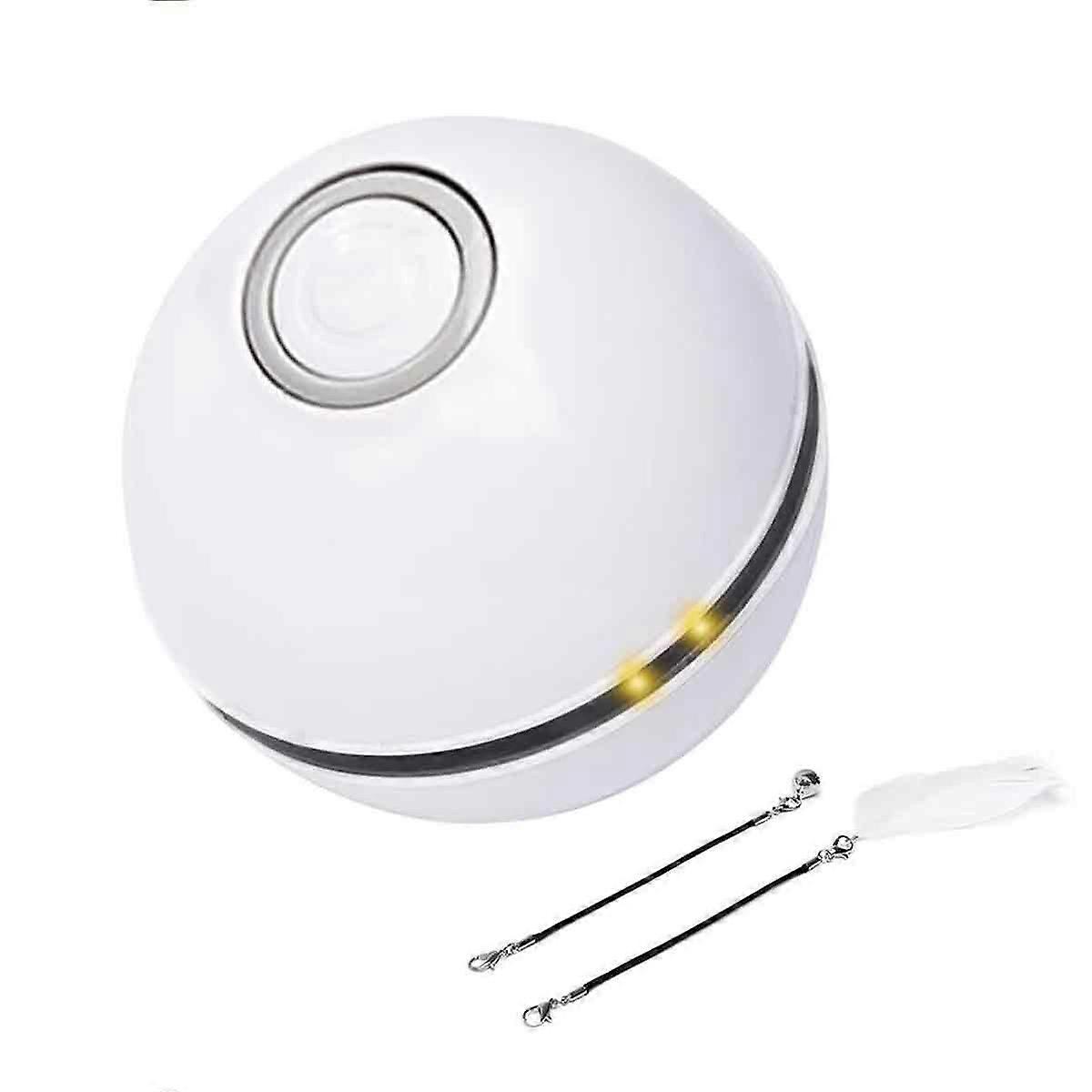 Automatic Rolling Kitten Toy, USB Rechargeable