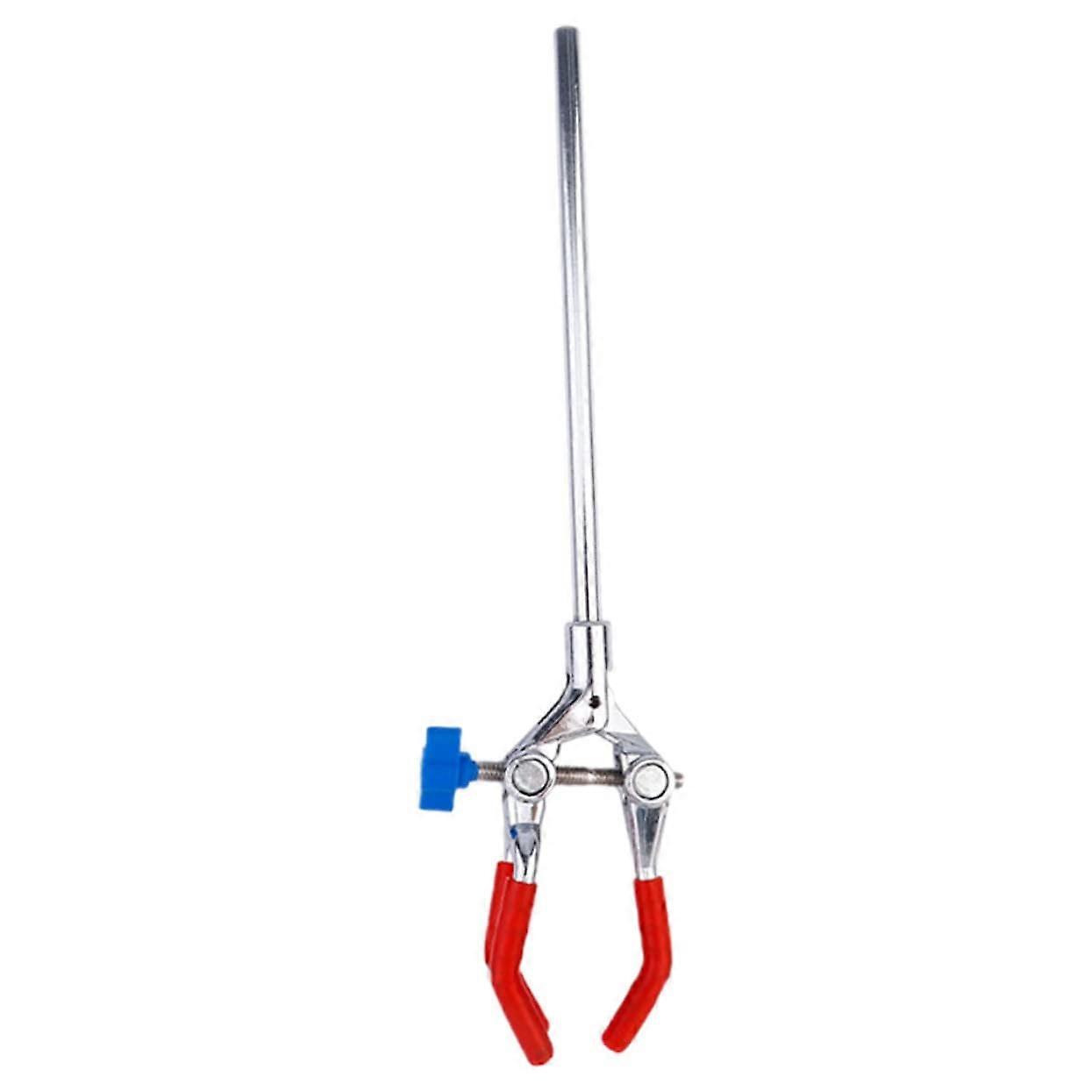 3-Prong Flask Clamp Lab Clip Holder for Beakers and Test Tubes, Stainless Steel, Safe for Students, Easy to Use