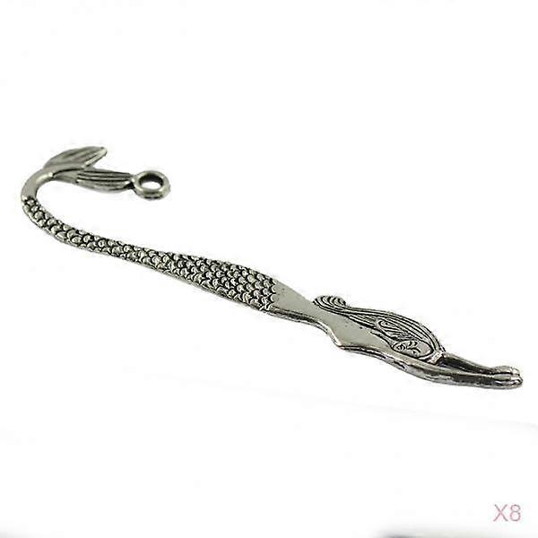 80 Pieces/ Lot Beading Metal Mermaid Bookmarks With Loop DIY