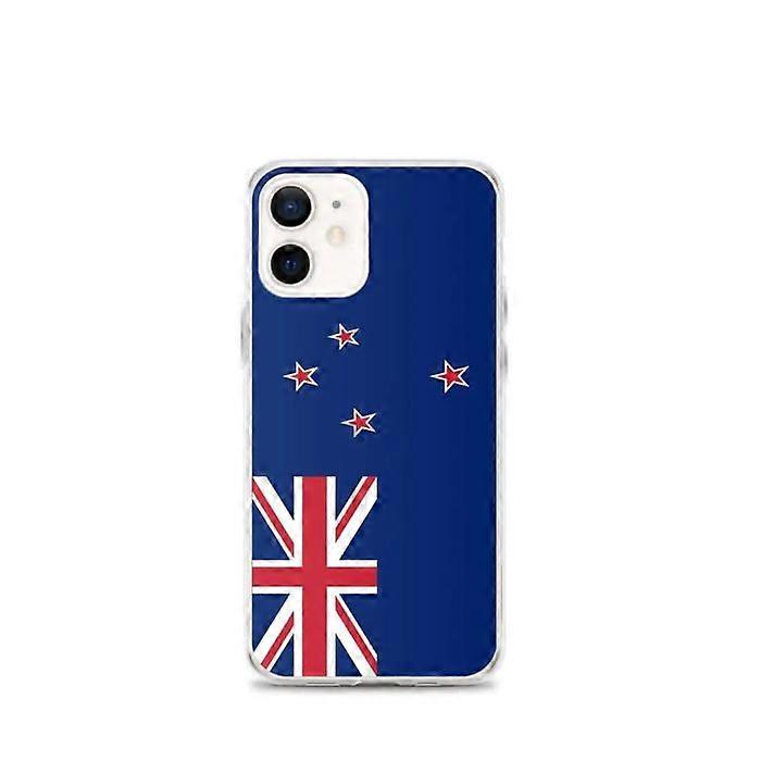 Phone case - PIXELFORMA - New Zealand Flag - Compatible with iPhone 12 mini - Flexible - Durable