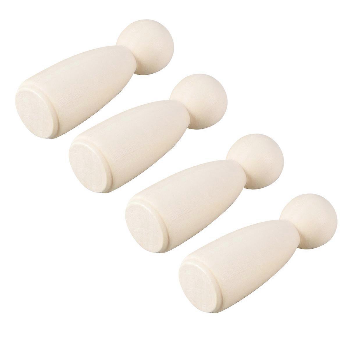 Artistic Wooden Doll, Engaging Accessory for Developing Fine Motor Skills in Toddlers