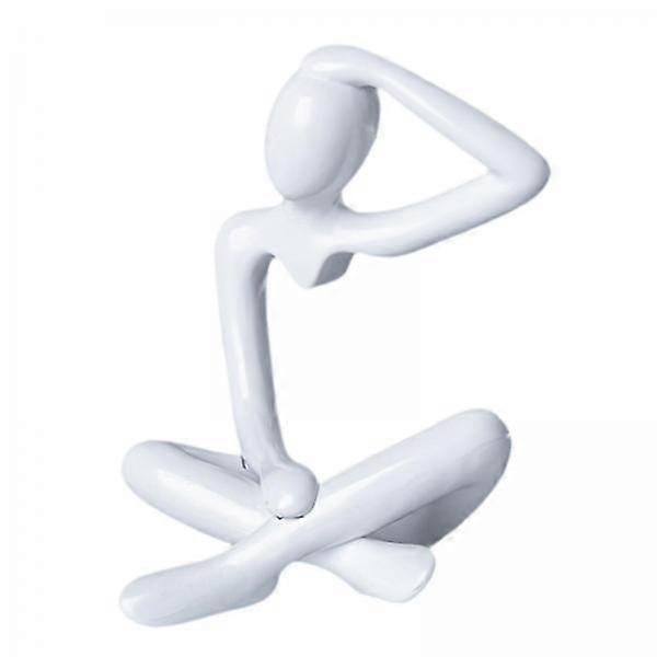 5x Contemporary Statue of Reflection, Artistic Decoration for Shelf