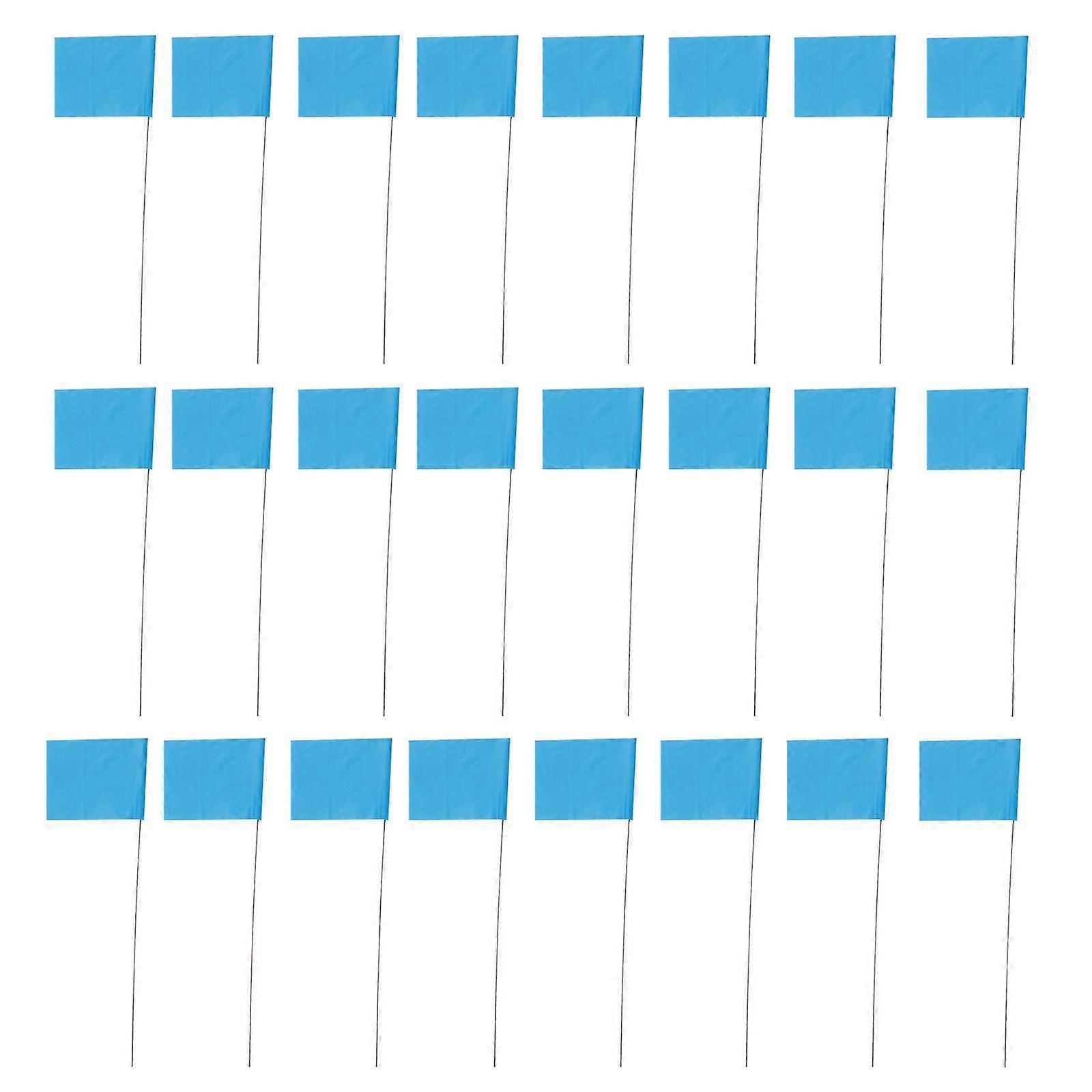 50Pcs Irrigation Flags Lawn Garden Marking Flags Landscape Flags Construction Marker Flags