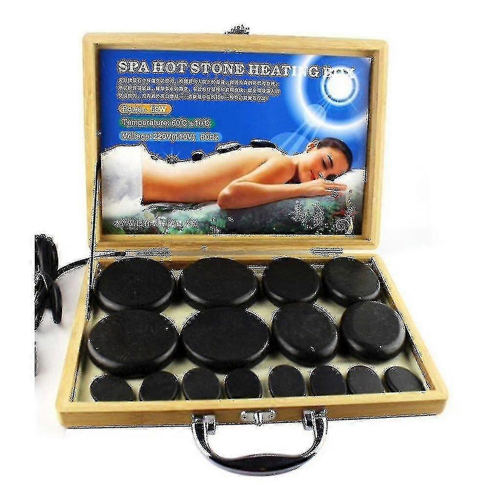 Hot Stone Rock Heating Box Massage Stone Warmer Case Heater Eu Plug Massage Stone Warmer Hot Stonemt