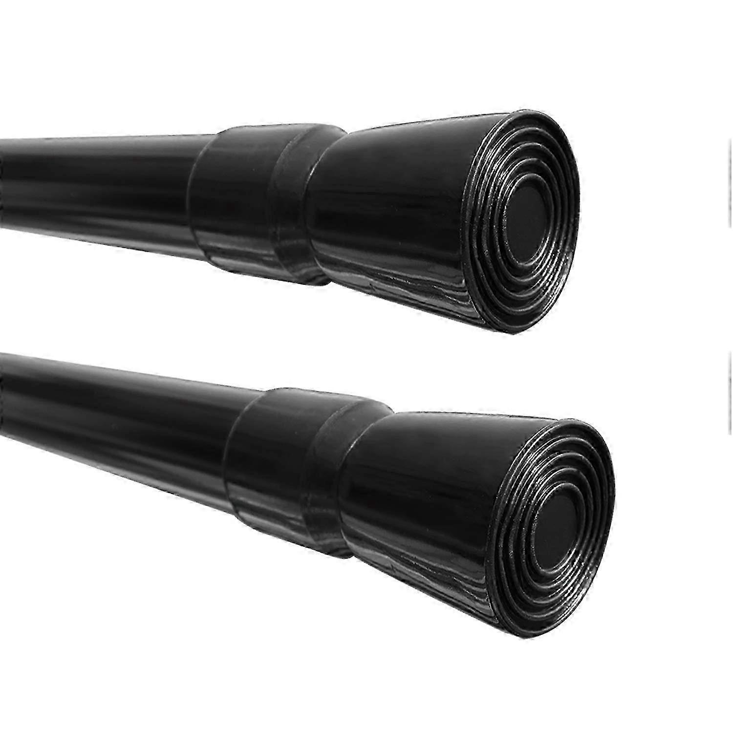 Adjustable Shower Curtain Rods 2-Pack, 41-75 Inch Rust-Resistant Spring Tension Rod