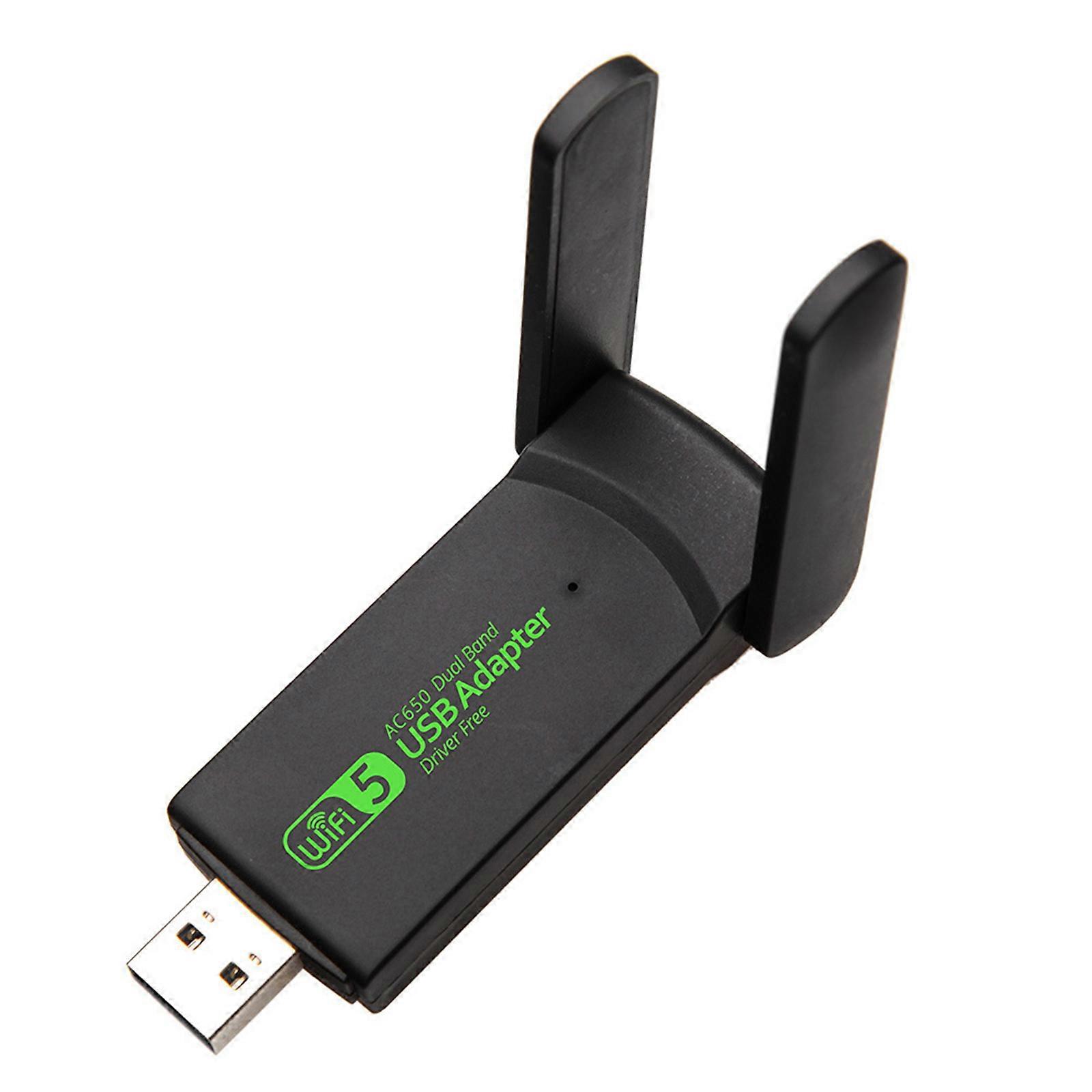 Fast USB WiFi Card Wireless USB WiFi Adapters WiFi Receiver Suitable for Various Devices, Quick and Stable Internet