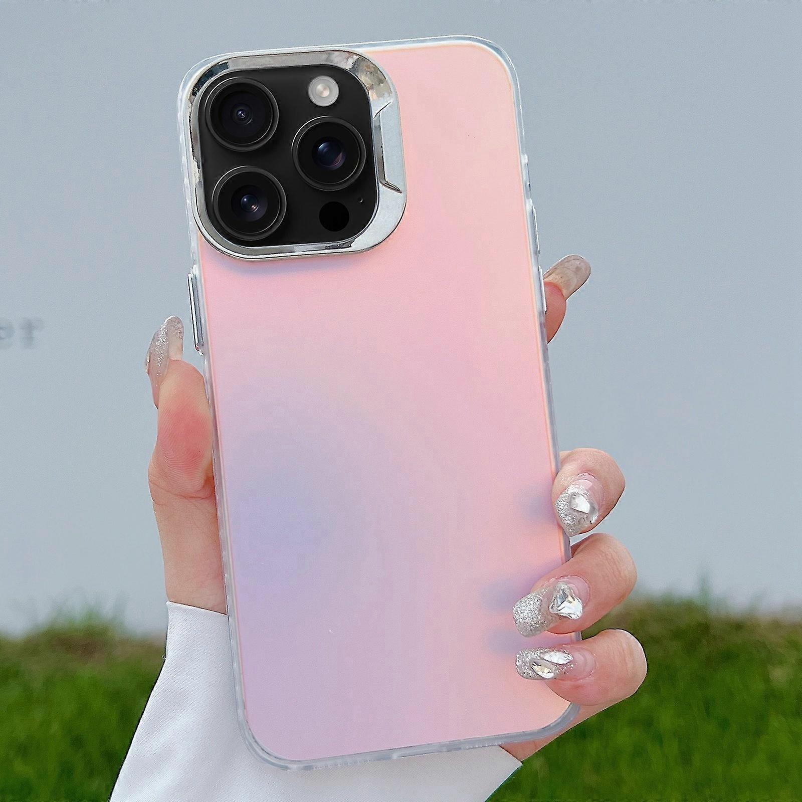Color Plating Discoloration PC Phone Case