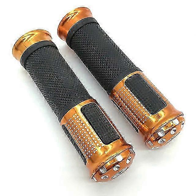 Motorcycle Hand Grips Non Slip Anti Slip Rubber Bar End Thruster Motorbike Grip Comfort Hand Handlebar Thruster Grip Motorcycle