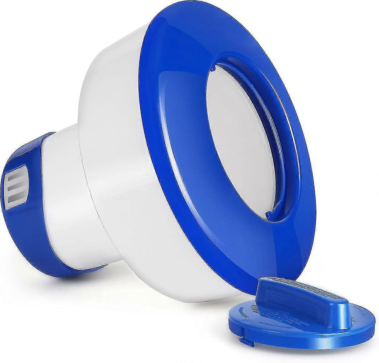 Floating Pool Chlorine Dispenser - Automatic Chemical Doser for Swimming Pools, Outdoor Floating Chlorine Diffuser & Dispenser