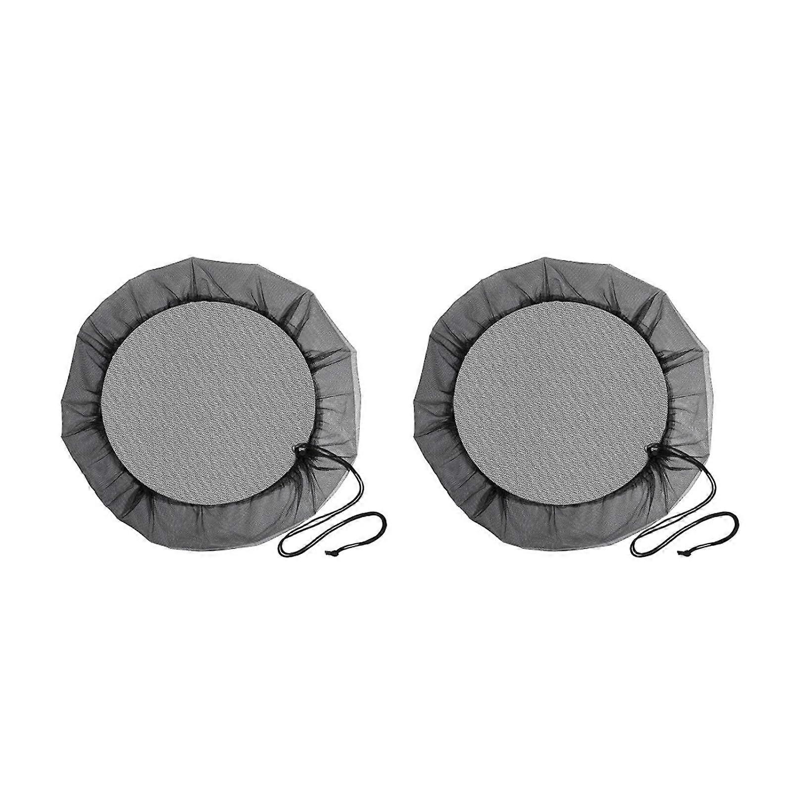 Rain Butt Net Cover Mesh for Rain Butts, Garden Water Collection (2 Pieces)