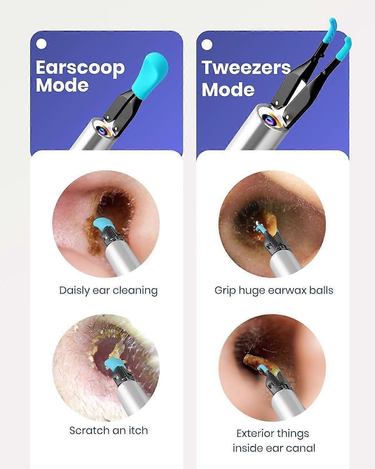 2025 Latest Model  Ear Camera Wax Removal,  Note 5 Ear Wax Removal Tool Camera