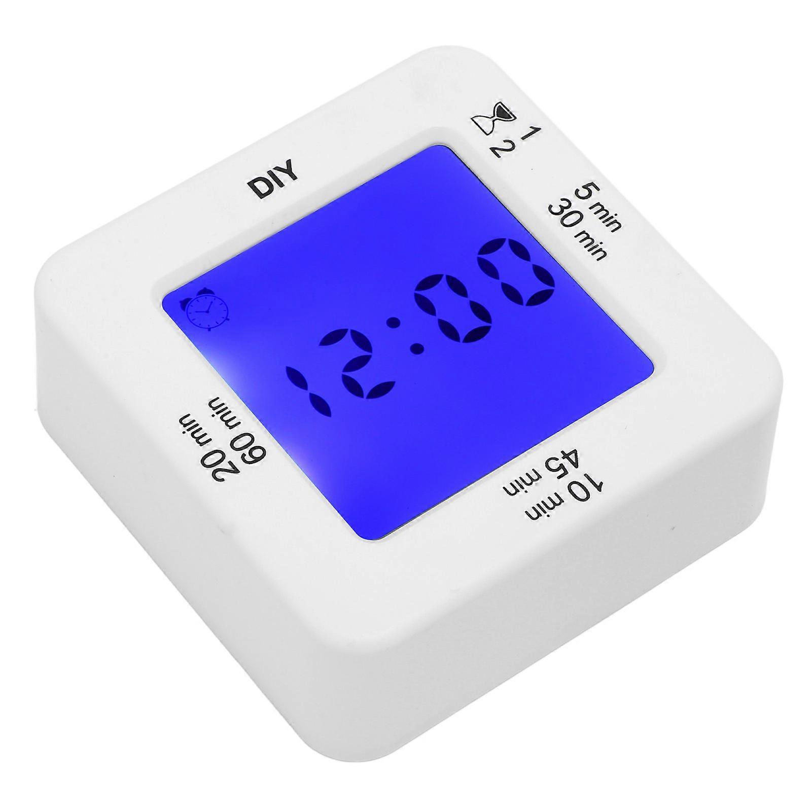 Digital Kitchen Timer Large LED Screen Countdown Countup Cooking Timer with 4 Alarm Modes for Baking 