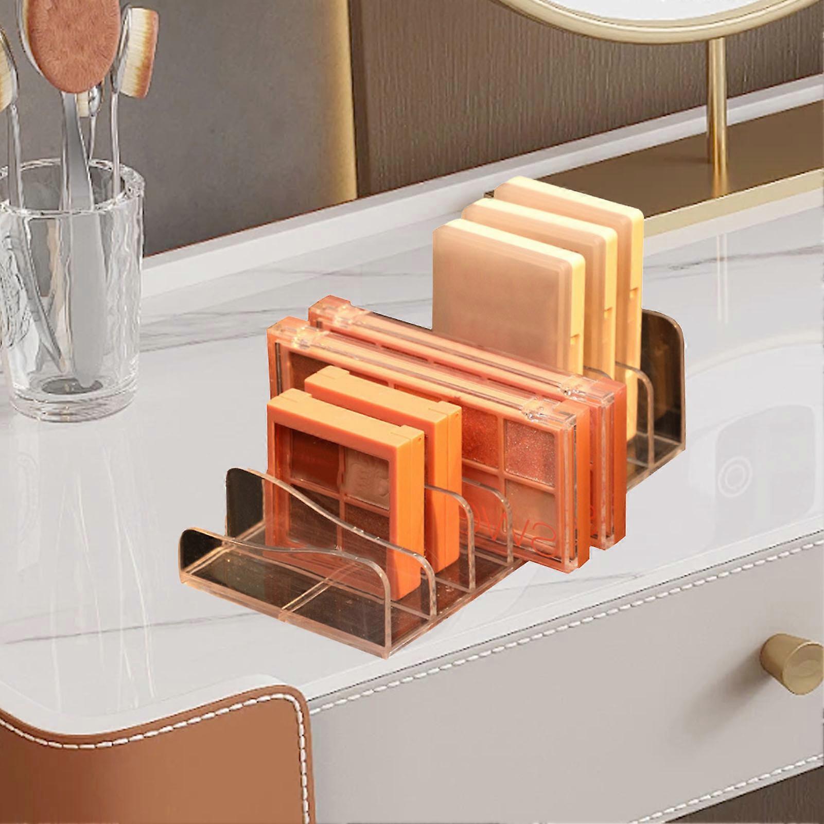 Eyeshadow Palette Organizer Transparent Plastic Multifunctional Eyeshadow Display Storage Holder 