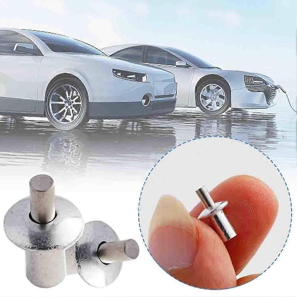 100PCS(D)$Oval head strike core rivets percussion type expansion aluminum rivets semi-circular head aluminum strike core rivets