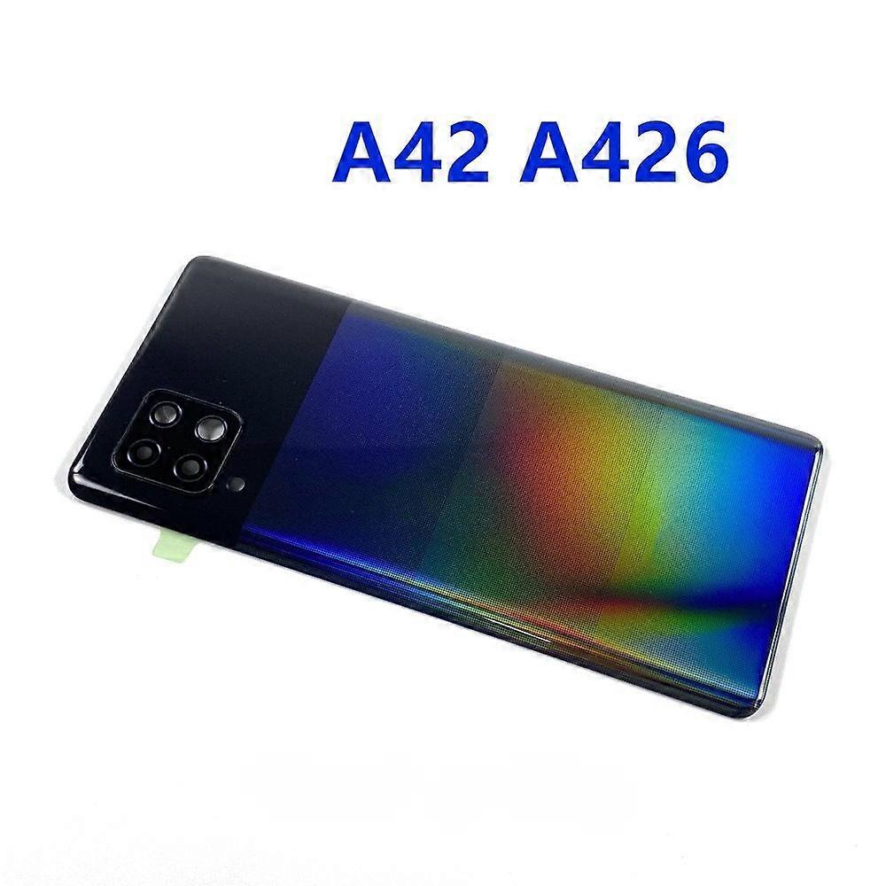New For Samsung Galaxy A42 5G A426 A426U A426B Back Battery Door Rear Housing Replacement With Camera