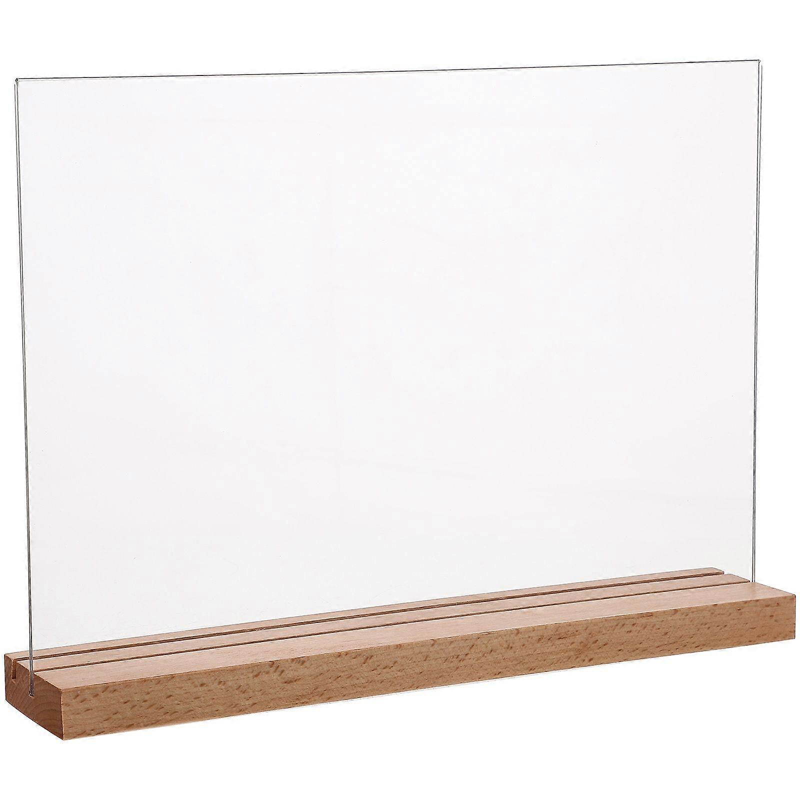 Menu Rack Message Holder Advertising Shop Display Board Showing Stand for Multipurpose