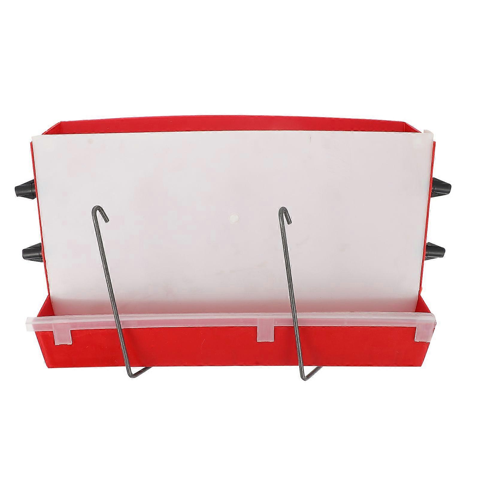 1Pc Quail Automatic Feeder Simple Poultry Feeding Box Practical Quail Feeding Tool